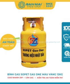 Bình Gas SOPET Vàng 12KG
