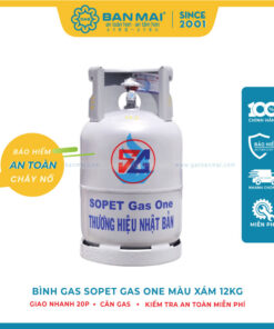 Giá Bình Gas SOPET Gas One Xám 12kg