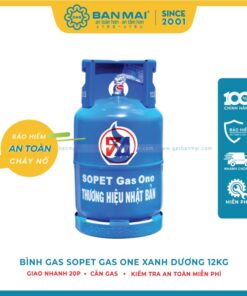 Bình Gas SOPET Xanh Dương 12KG