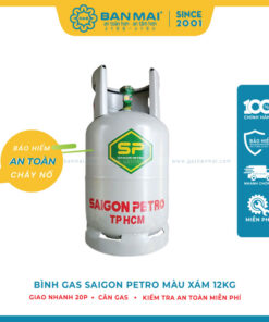 Giá Bình Gas Xám 12kg Saigon Petro Hôm Nay