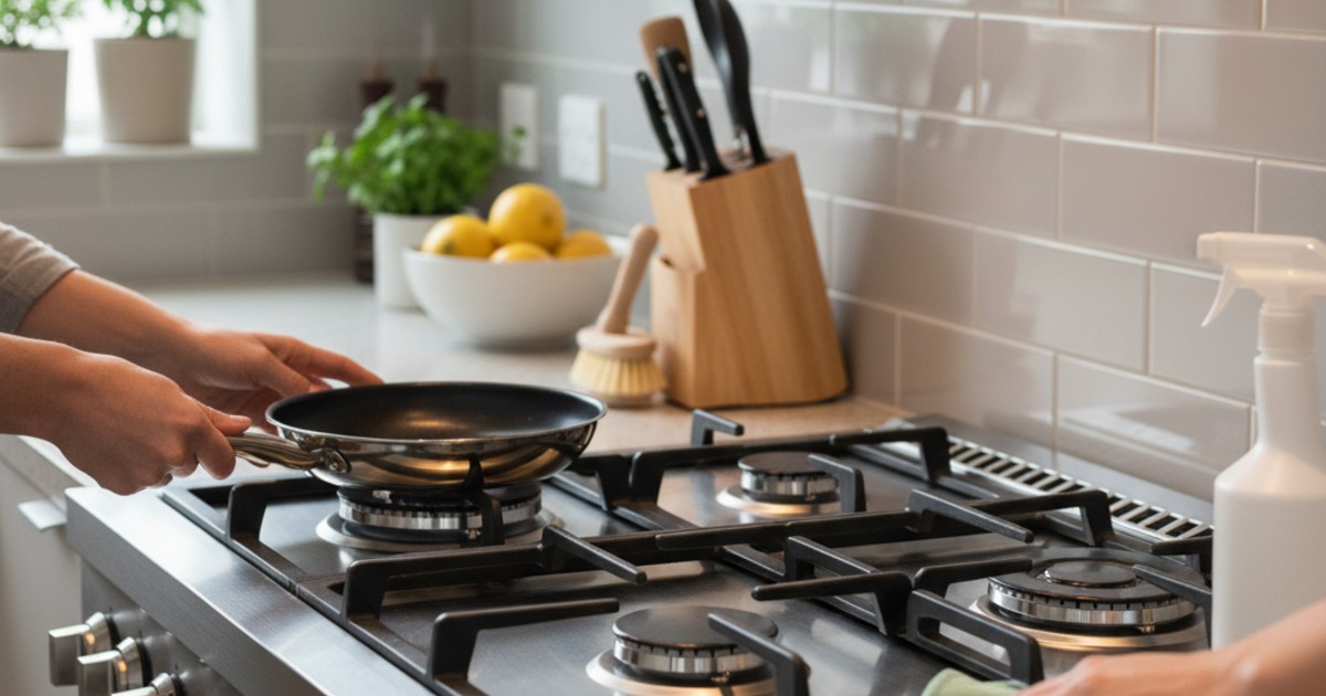 Cách sử dụng và bảo quản bếp ga âm bền đẹp