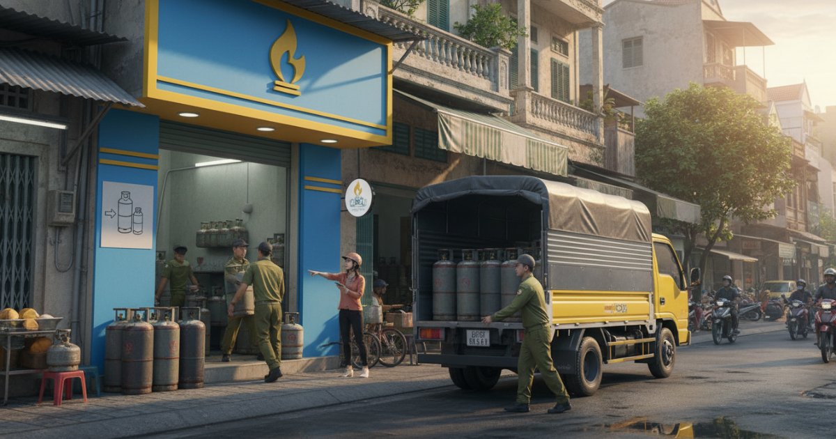 Cách thức liên hệ và đặt gas tại cửa hàng gas Q8 AloGas