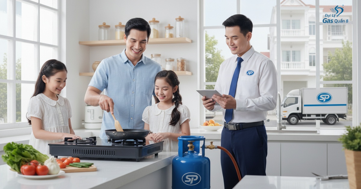 Những lợi ích khi chọn đại lý gas chính hãng SaigonPetro