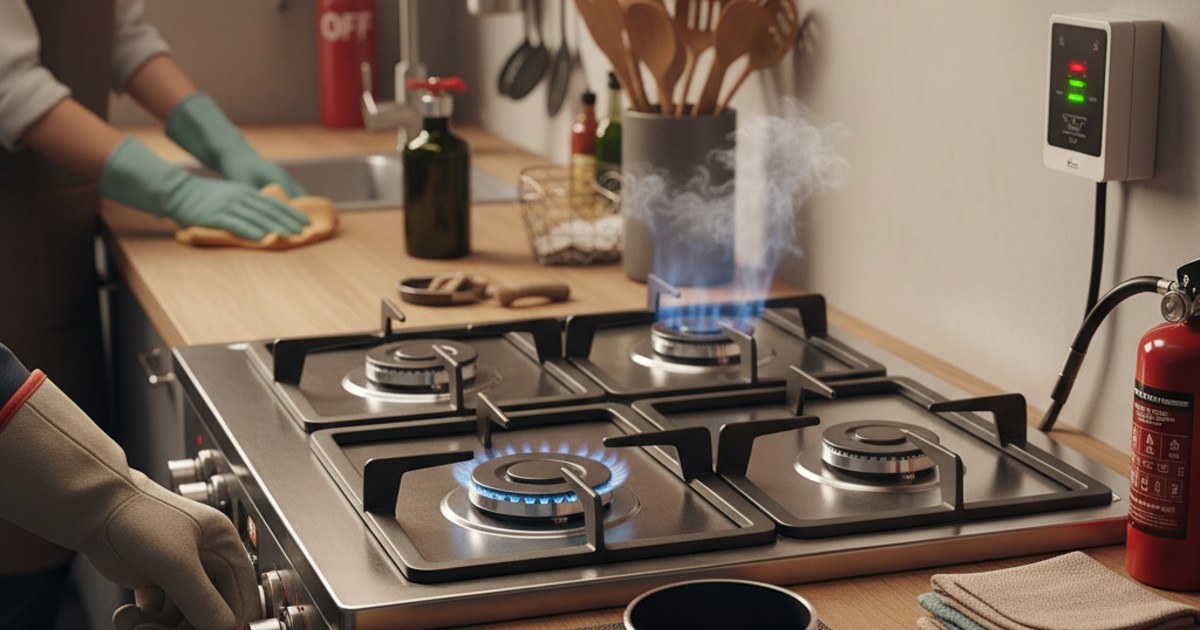 Lưu ý khi sử dụng và bảo quản bếp ga