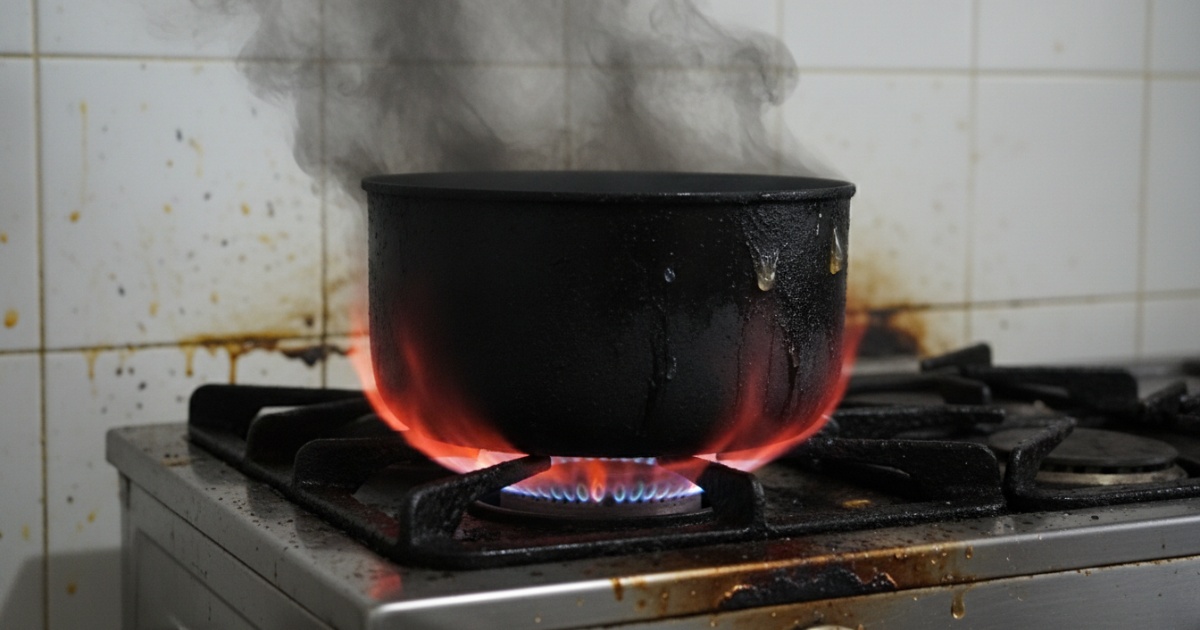 Tác hại khi bếp gas bị lửa đỏ