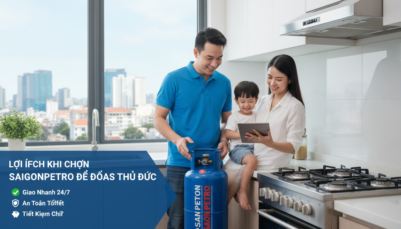 Lợi Ích Khi Chọn SaigonPetro Để Đổi Gas Thủ Đức