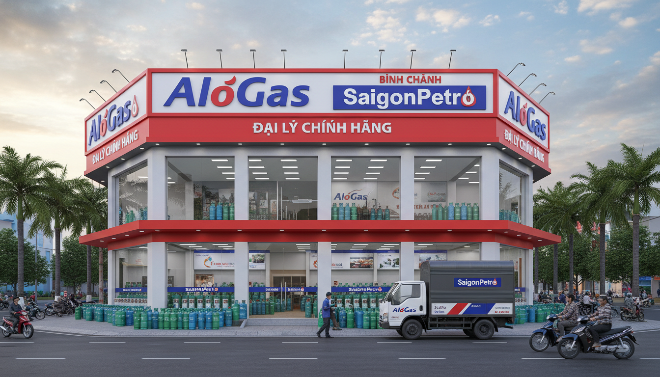 AloGas Bình Chánh Đại Lý Chính Hãng SaigonPetro