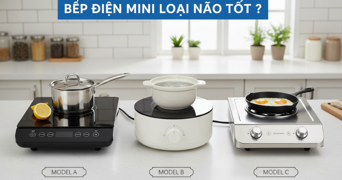 bếp điện mini loại nào tốt