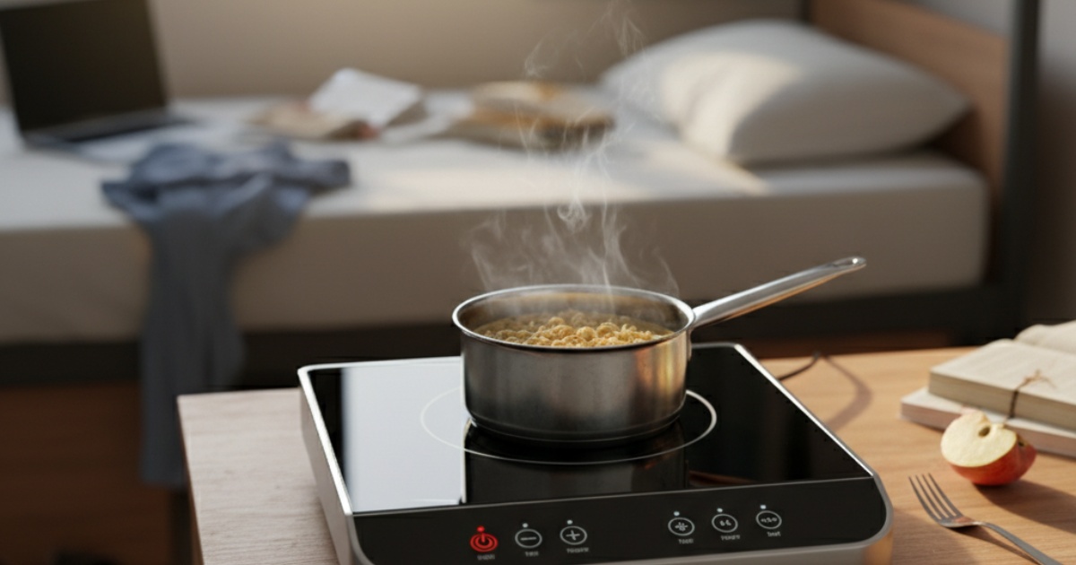 bếp điện từ mini cho sinh viên