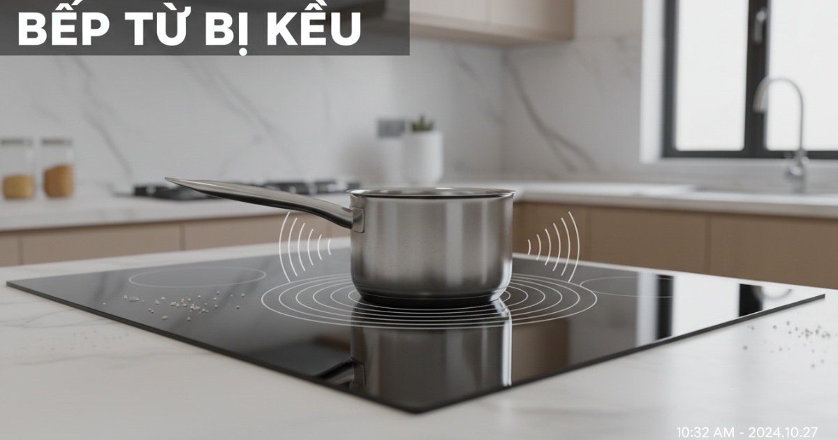 bếp từ bị kêu