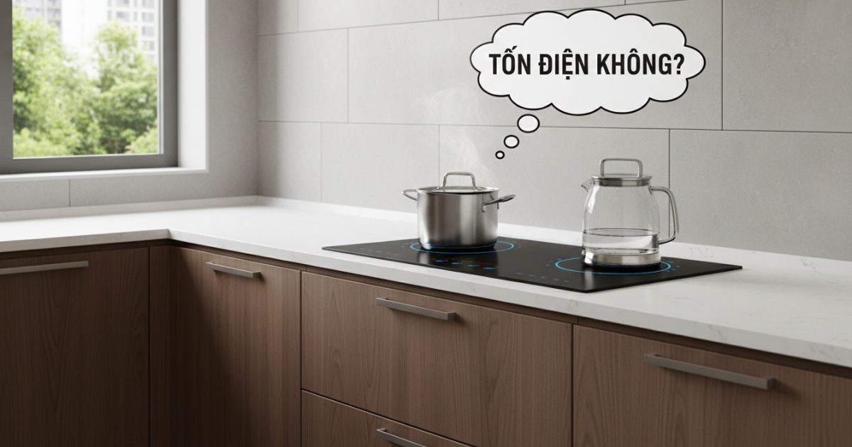 bếp từ có tốn điện không