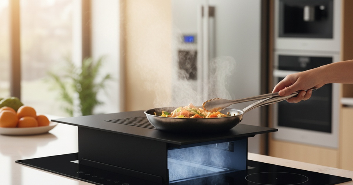 Bếp Từ Kết Hợp Hút Mùi Có Thực Sự Đáng Đầu Tư