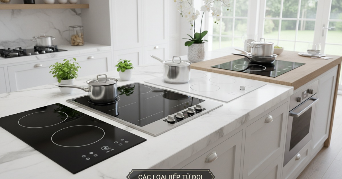 các loại bếp từ đôi