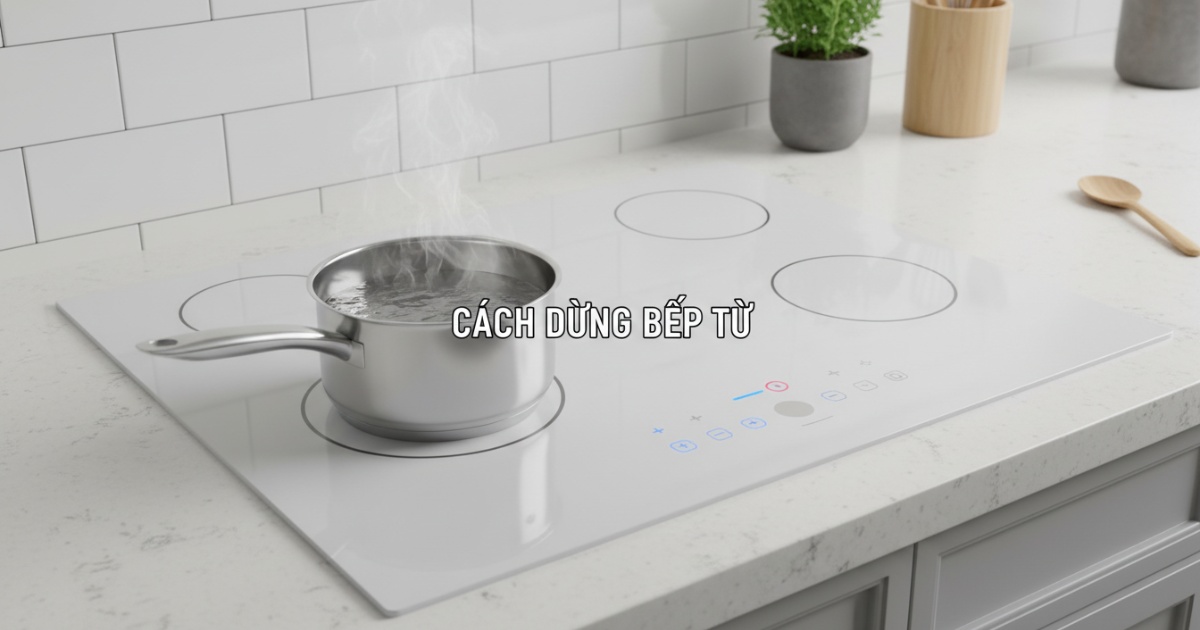 cách dùng bếp từ