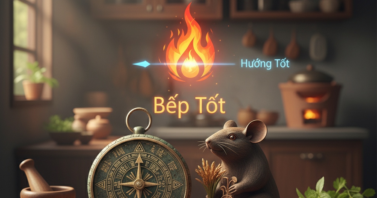 Hướng Bếp Tốt Cho Nam Bính Tý 1996