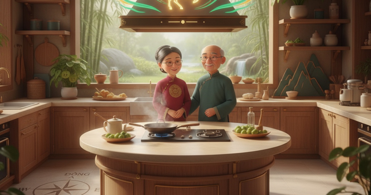 Hướng bếp tuổi Canh Ngọ hợp phong thủy mang lại may mắn