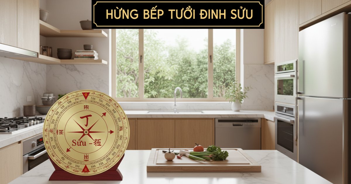 Hướng bếp tuổi Đinh Sửu