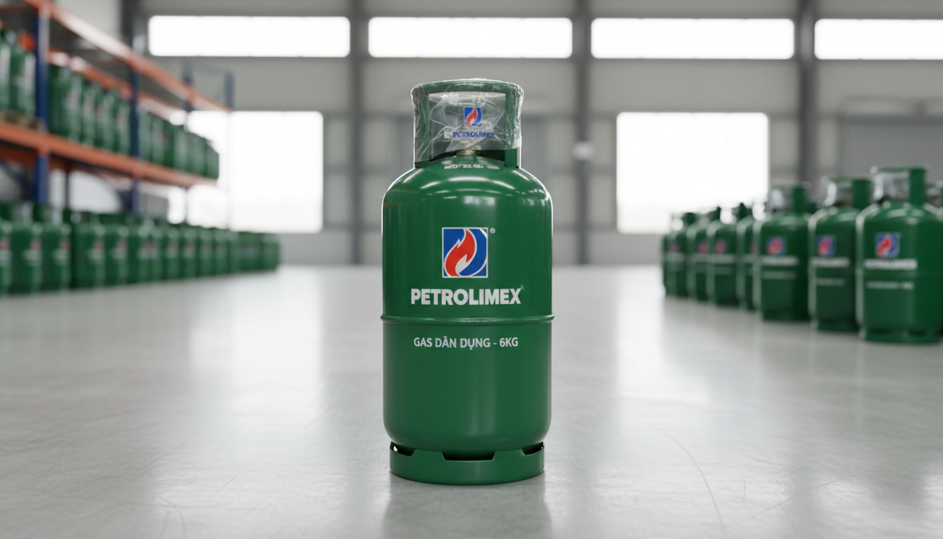 Các Loại Bình Gas 6kg Phổ Biến Trên Thị Trường