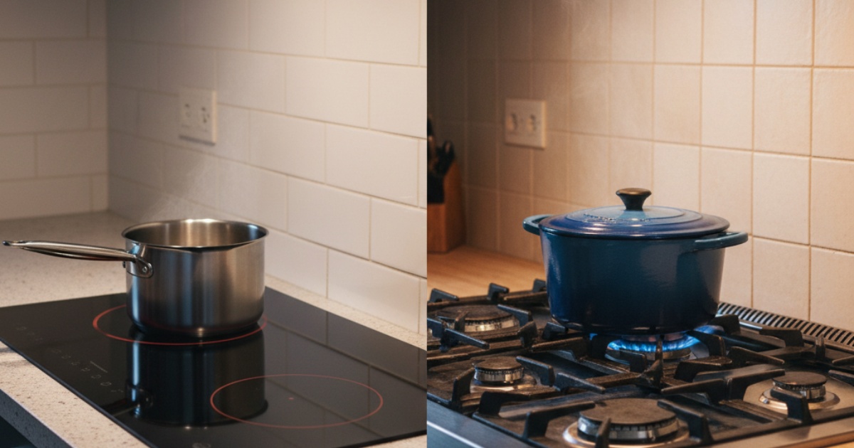 So sánh bếp từ và bếp gas: Nên chọn loại nào? So sánh bếp từ và bếp gas: Nên chọn loại nào?