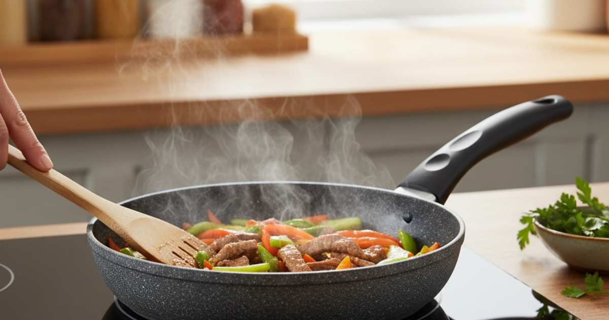Sử Dụng Và Bảo Quản Chảo Đá Trên Bếp Từ Bền Lâu