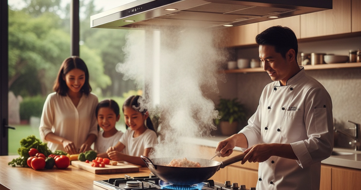 Tại sao máy hút mùi quan trọng trong bếp gia đình bạn