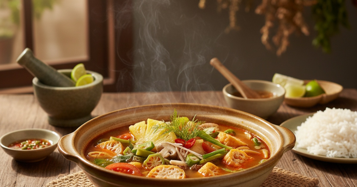 Hướng dẫn chi tiết cách nấu canh chua chay đơn giản tự nhiên