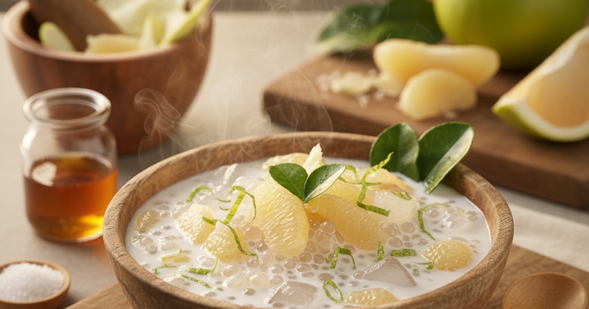 Những mẹo nhỏ trong cách nấu chè bưởi lạnh tự nhiên