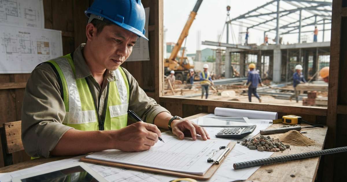 mẫu bảng báo giá vật liệu xây dựng