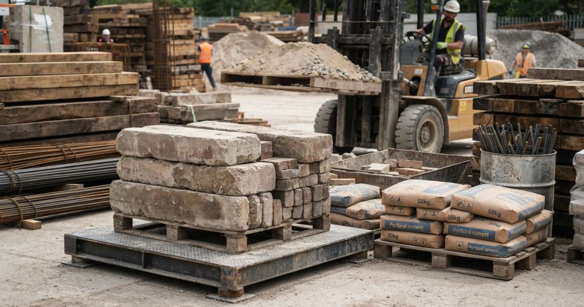 trọng lượng vật liệu xây dựng