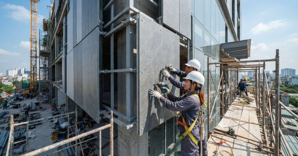 vật liệu composite trong xây dựng