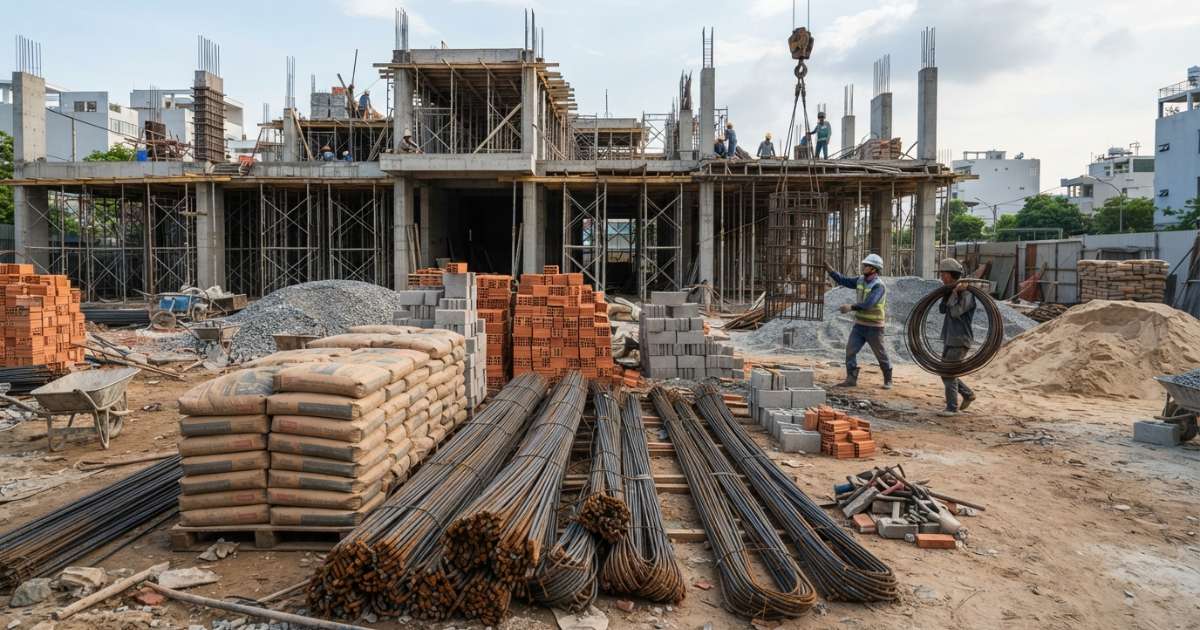 vật liệu xây dựng 1 tỷ