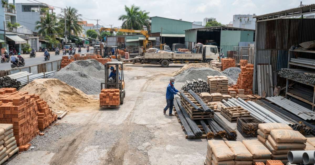 vật liệu xây dựng bình chánh