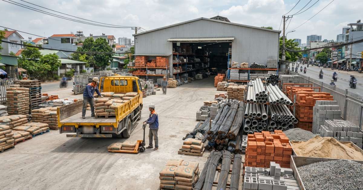 vật liệu xây dựng bình tân