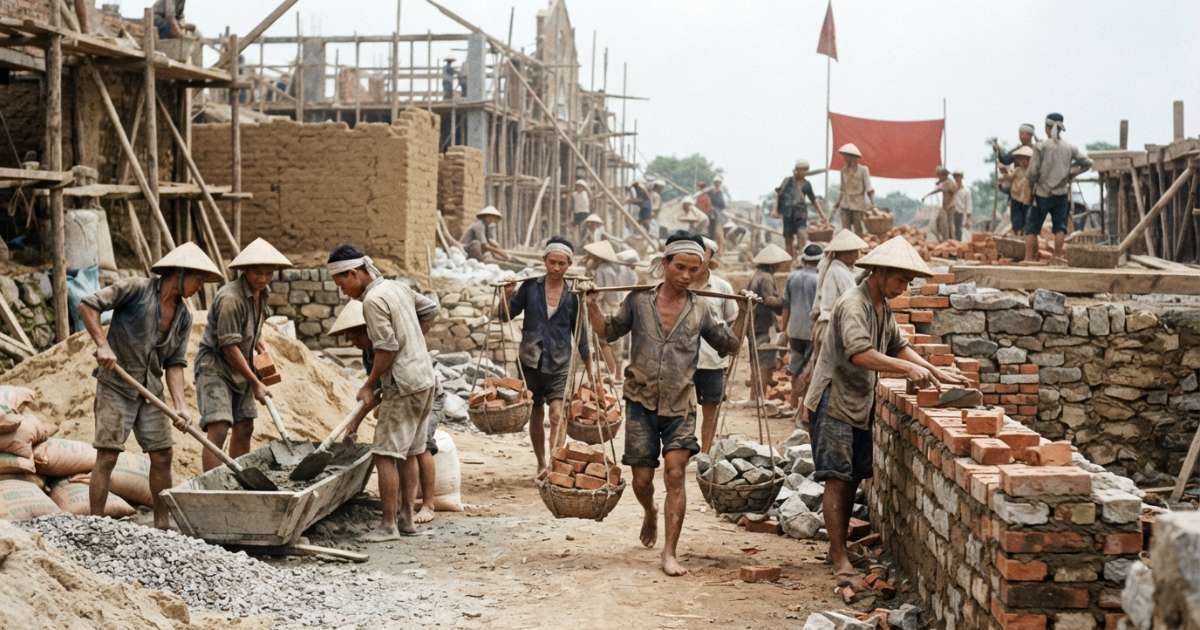 vật liệu xây dựng cách mạng tháng 8