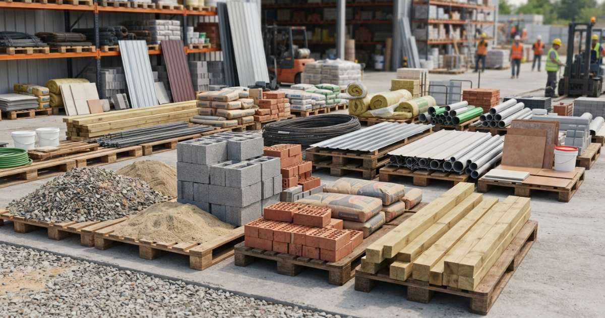 vật liệu xây dựng có mấy loại